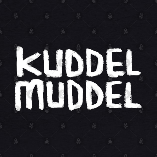 Kuddelmuddel, German Word for Mess by badlydrawnbabe